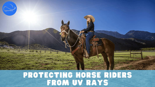 Protecting Horse Riders from UV Rays title page, Helmet Brims Australia