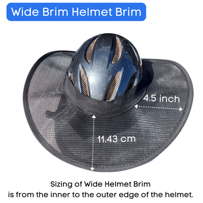 Horse Riding Helmet Brim