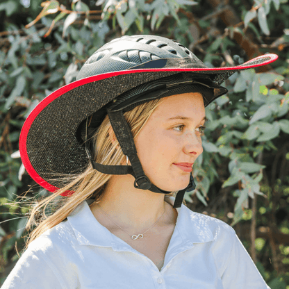 Horse Riding Helmet Brim