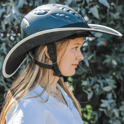 Horse Riding Helmet Brim