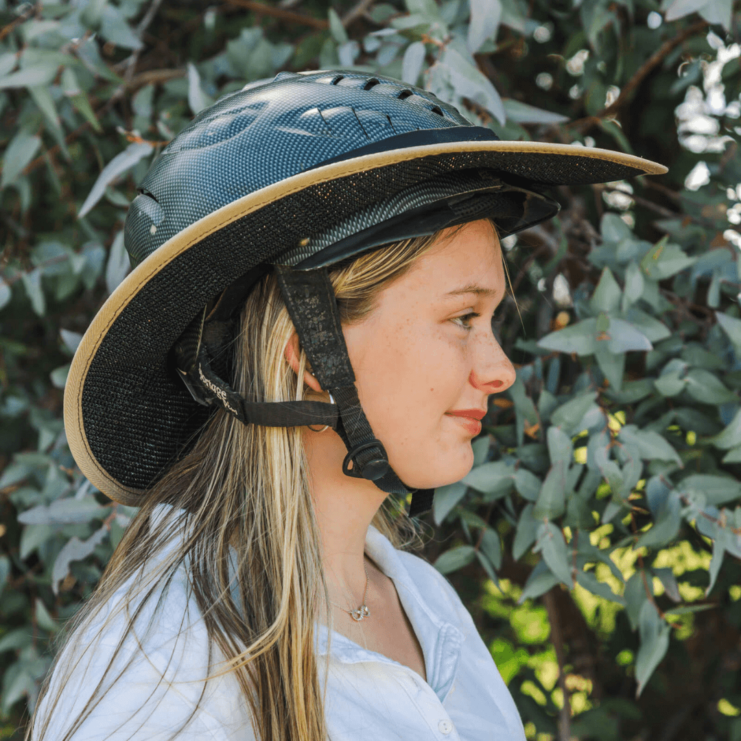 Horse Riding Helmet Brim