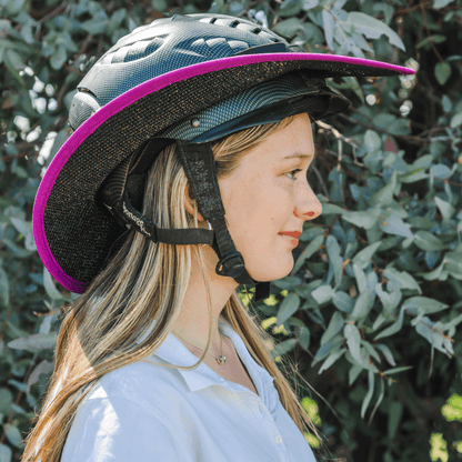 Horse Riding Helmet Brim