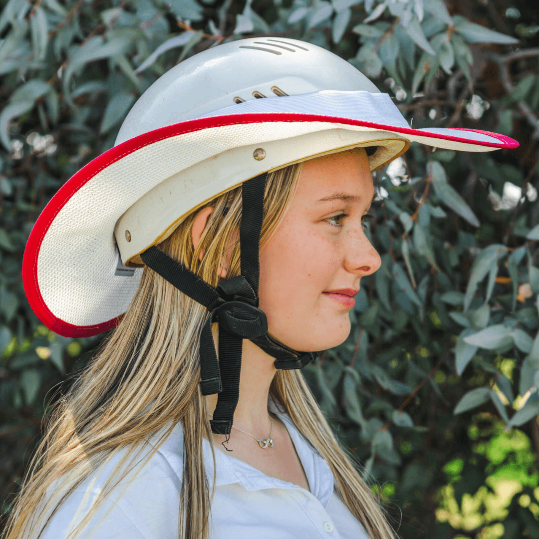 Horse Riding Helmet Brim